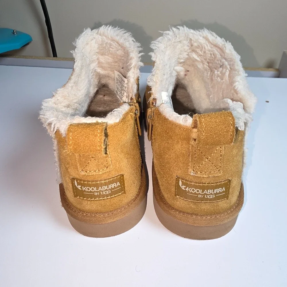 Koolaburra by‎ UGG Koola Mini Boot Chestnut Girl's Size 3/Women's Size 5